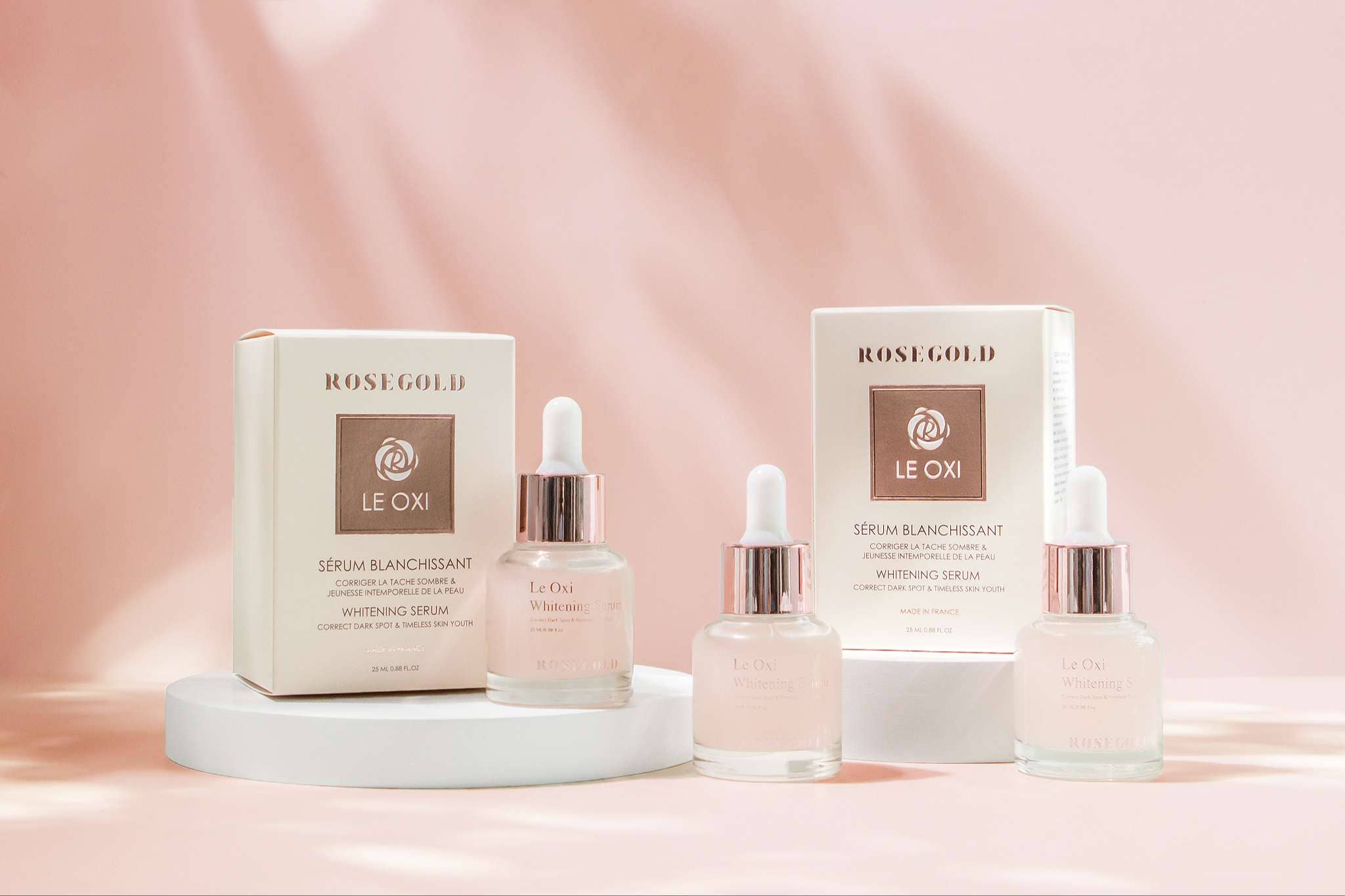 Dưỡng sáng giảm 70% nếp nhăn chỉ sau 28 ngày cùng Le Oxi Whitening Serum